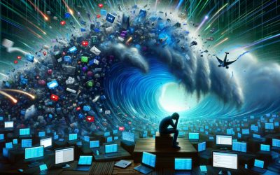 O acúmulo de dados: quando a sobrecarga digital ameaça nosso bem-estar